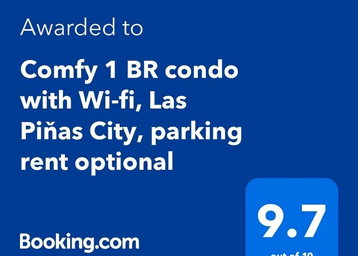 Apartamento Comfy Unit With Wi-fi, Pinas City, Parking Rent Optional Manila